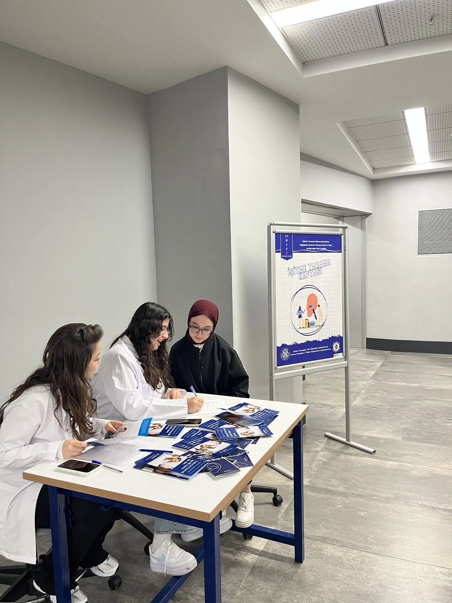 Tarama haftası kayıt masası