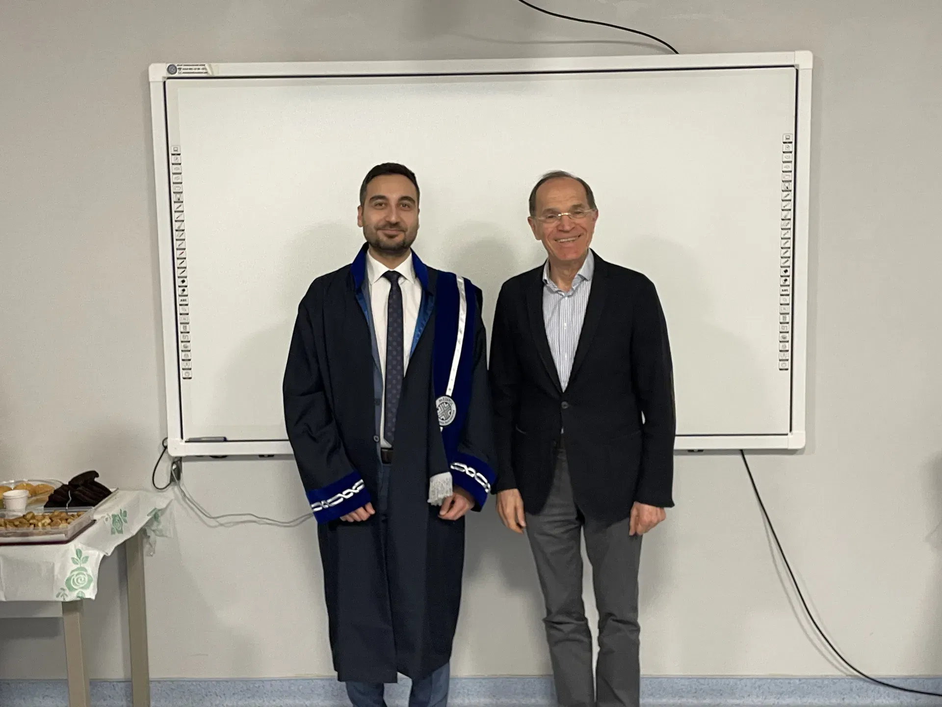 Kerem Ersin ve danışmanı