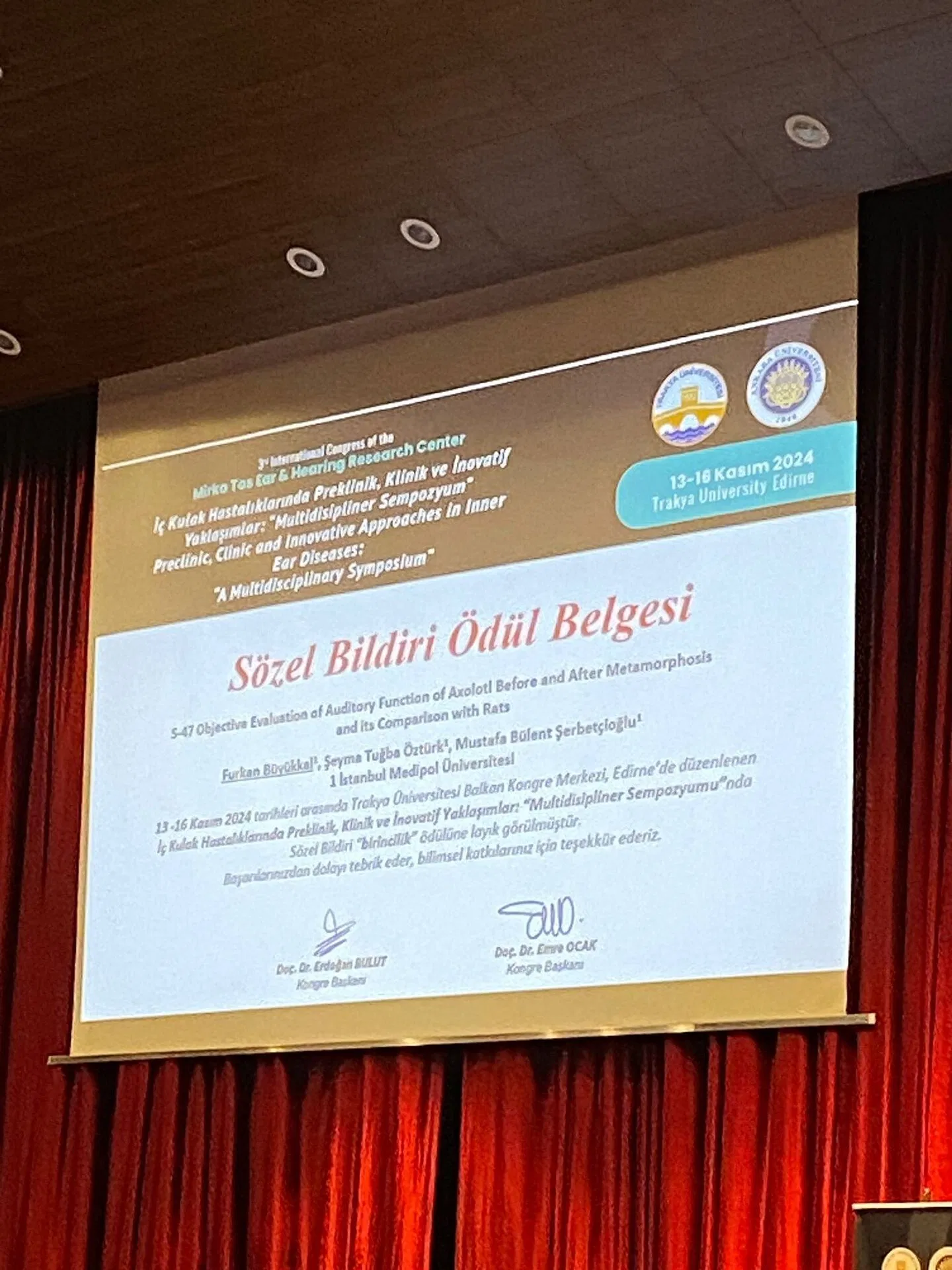 SÖZLÜ BİLDİRİDE BİRİNCİLİK MEDİPOL’DEN! etkinlik fotoğrafı 2